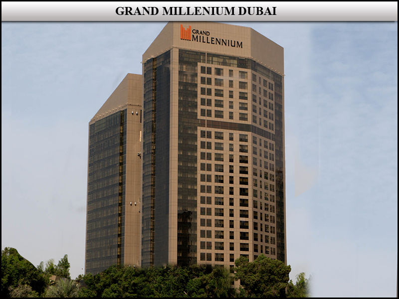 Hotel Grand Millennium Dubái Exterior foto